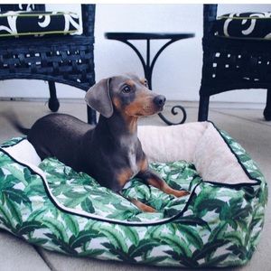 Brand New | Banana Leaf Dog Bed